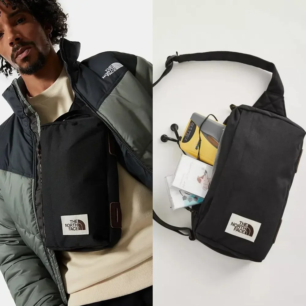 The North Face Field Bag Crossbody TNF Heathered Black RARE Original Style - Picture 12 of 12